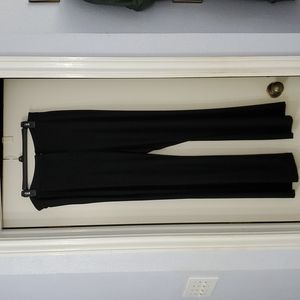 J.JILL WEAREVER COLLECTION TROUSERS, SIZE M, BLACK